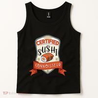 Funny Asian Japan Sushi Lover Award Tank Top thumb 2