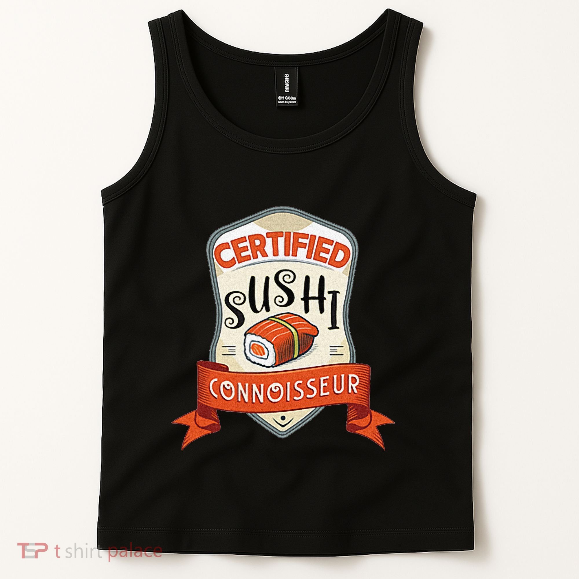 Funny Asian Japan Sushi Lover Award Tank Top
