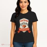 Funny Asian Japan Sushi Lover Award Women's T-Shirt thumb 4