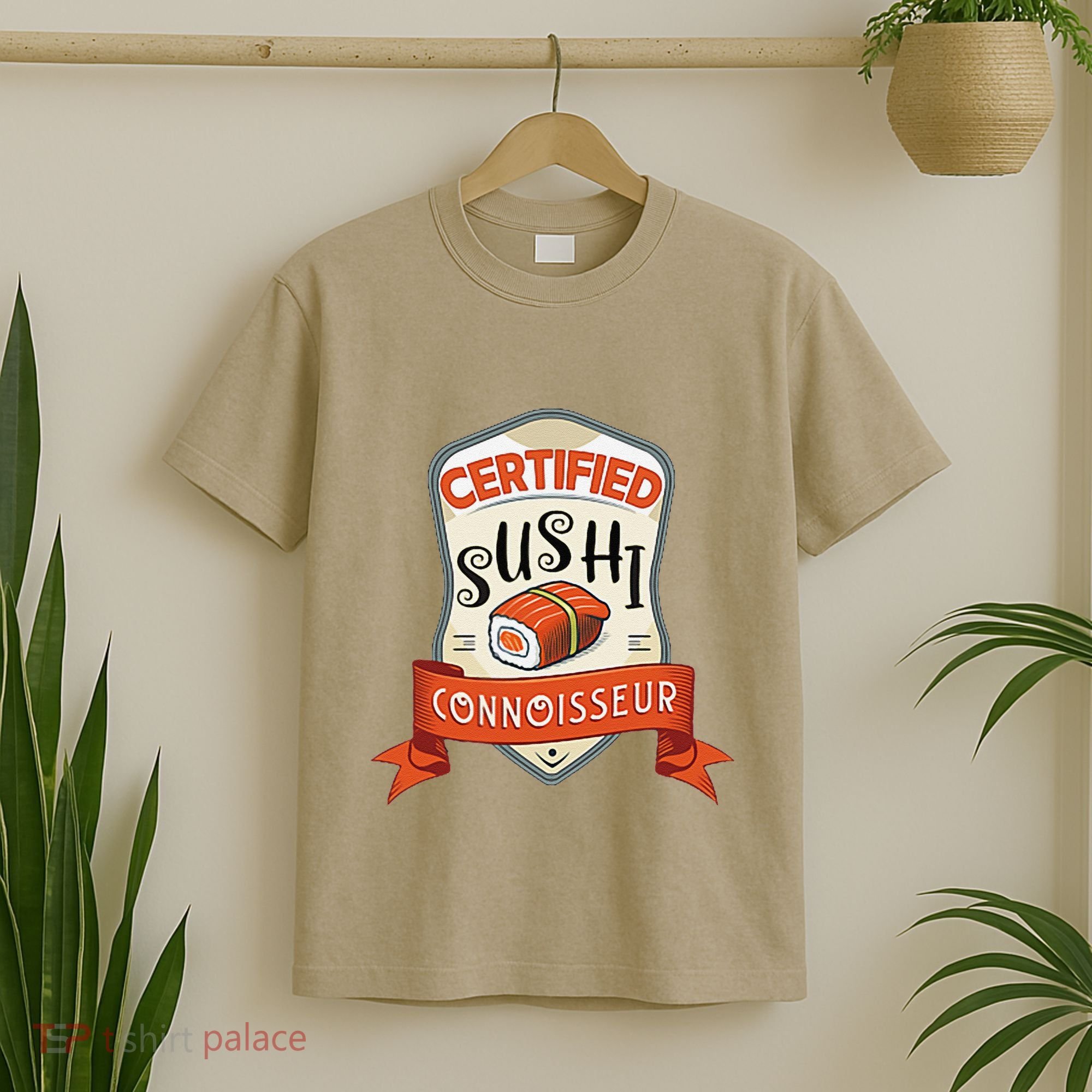 Funny Asian Japan Sushi Lover Award T-Shirt