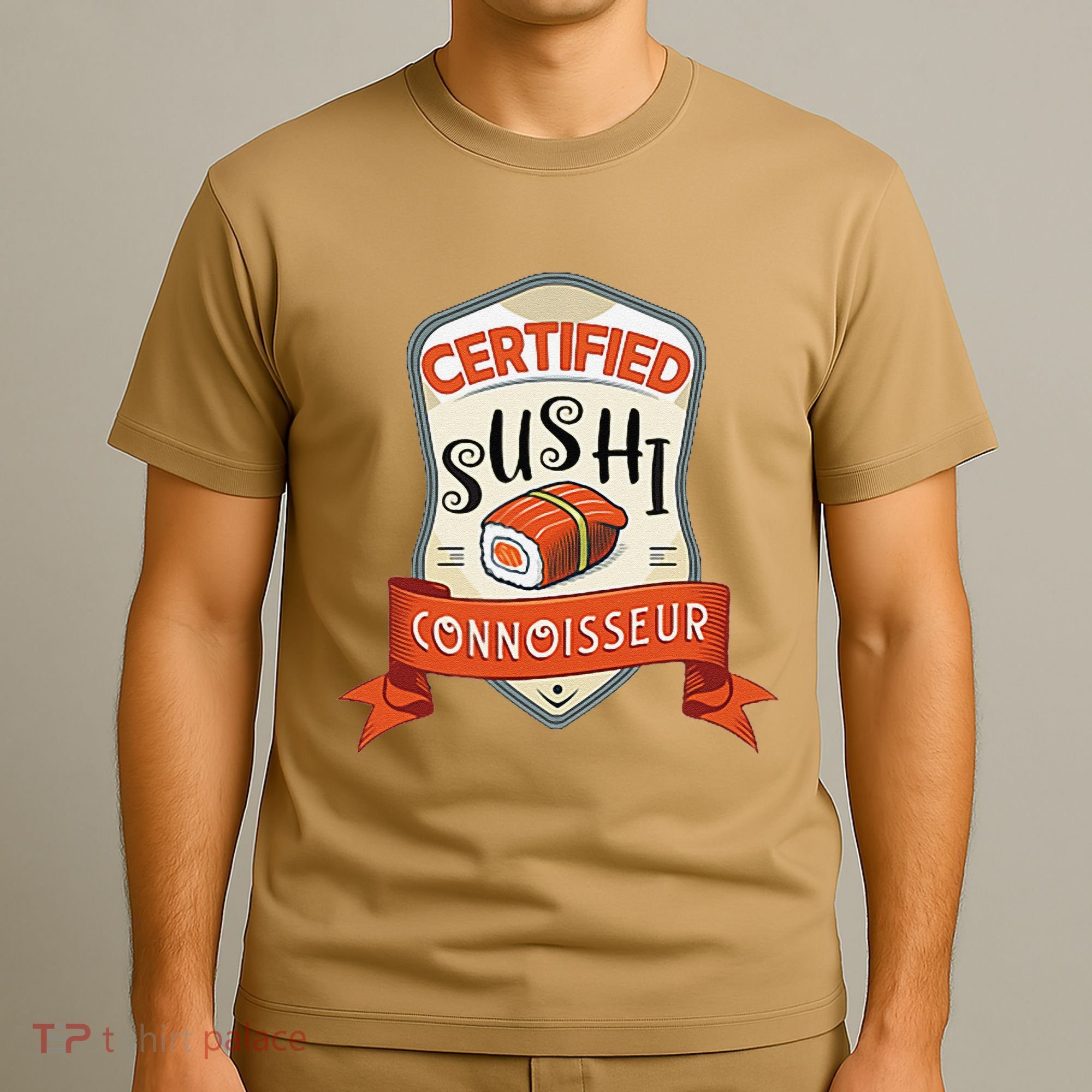 Funny Asian Japan Sushi Lover Award T-Shirt