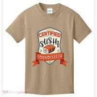 Funny Asian Japan Sushi Lover Award Kids T-Shirt thumb 0
