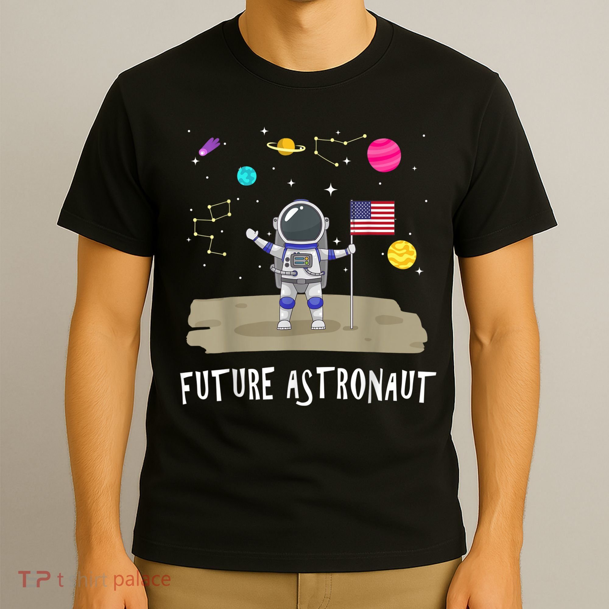 Future Astronaut Kids And Adults Astronomy And Space Lover T-Shirt