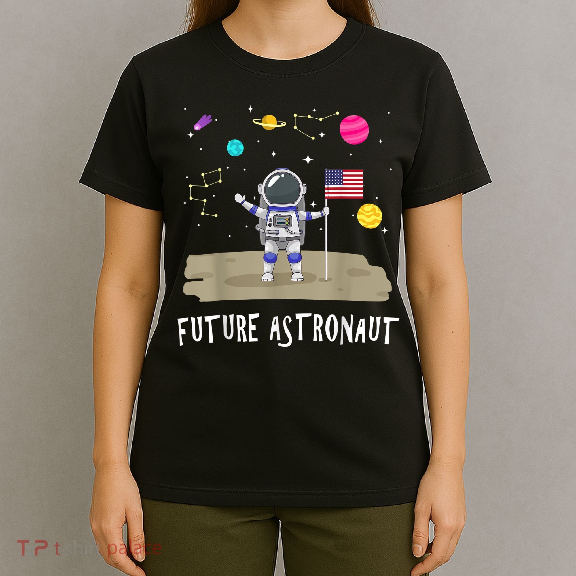 Future Astronaut Kids And Adults Astronomy And Space Lover T-Shirt