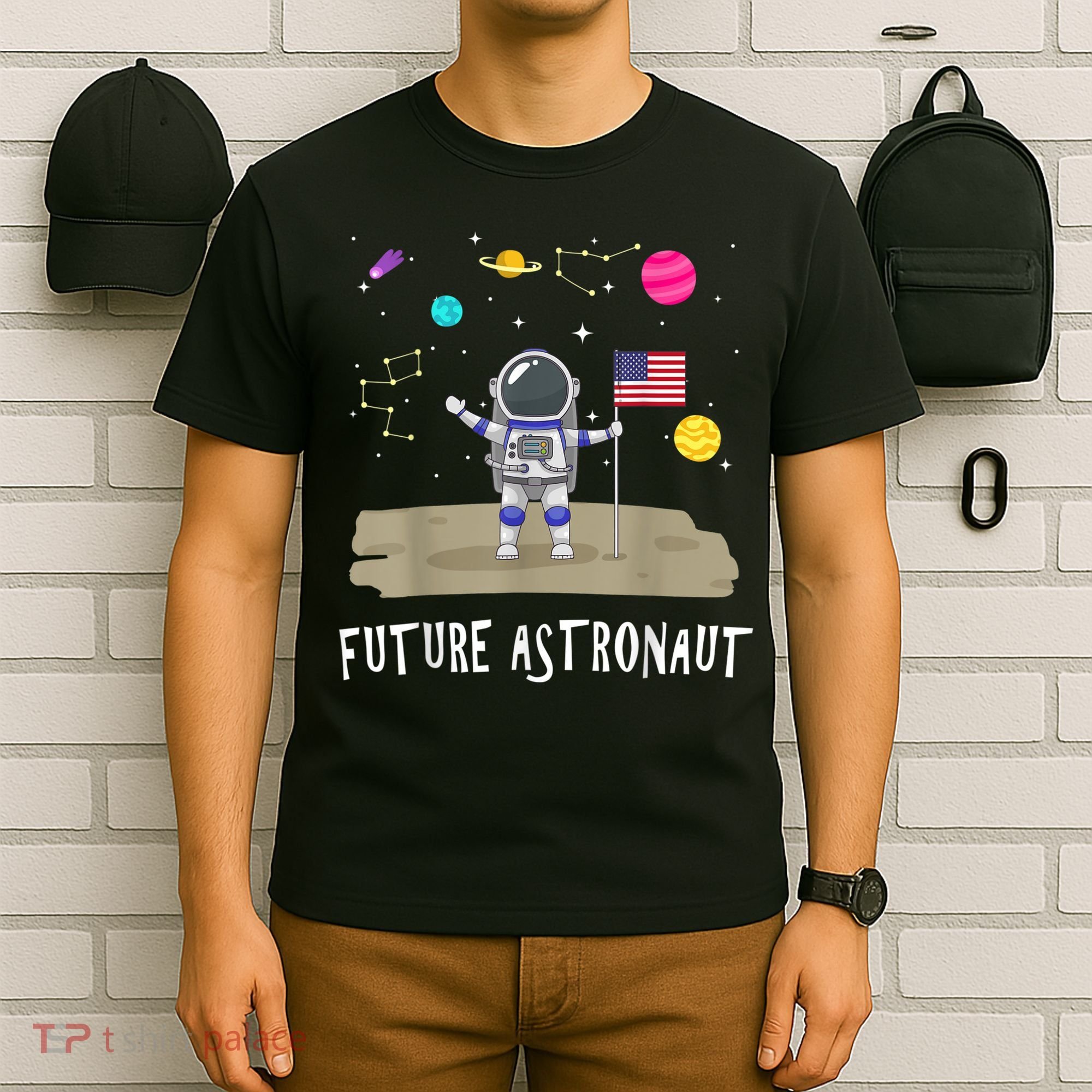 Future Astronaut Kids And Adults Astronomy And Space Lover T-Shirt