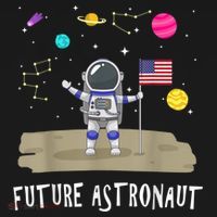 Future Astronaut Kids And Adults Astronomy And Space Lover Coaster thumb 2