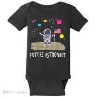 Future Astronaut Kids And Adults Astronomy And Space Lover Baby Bodysuit thumb 0