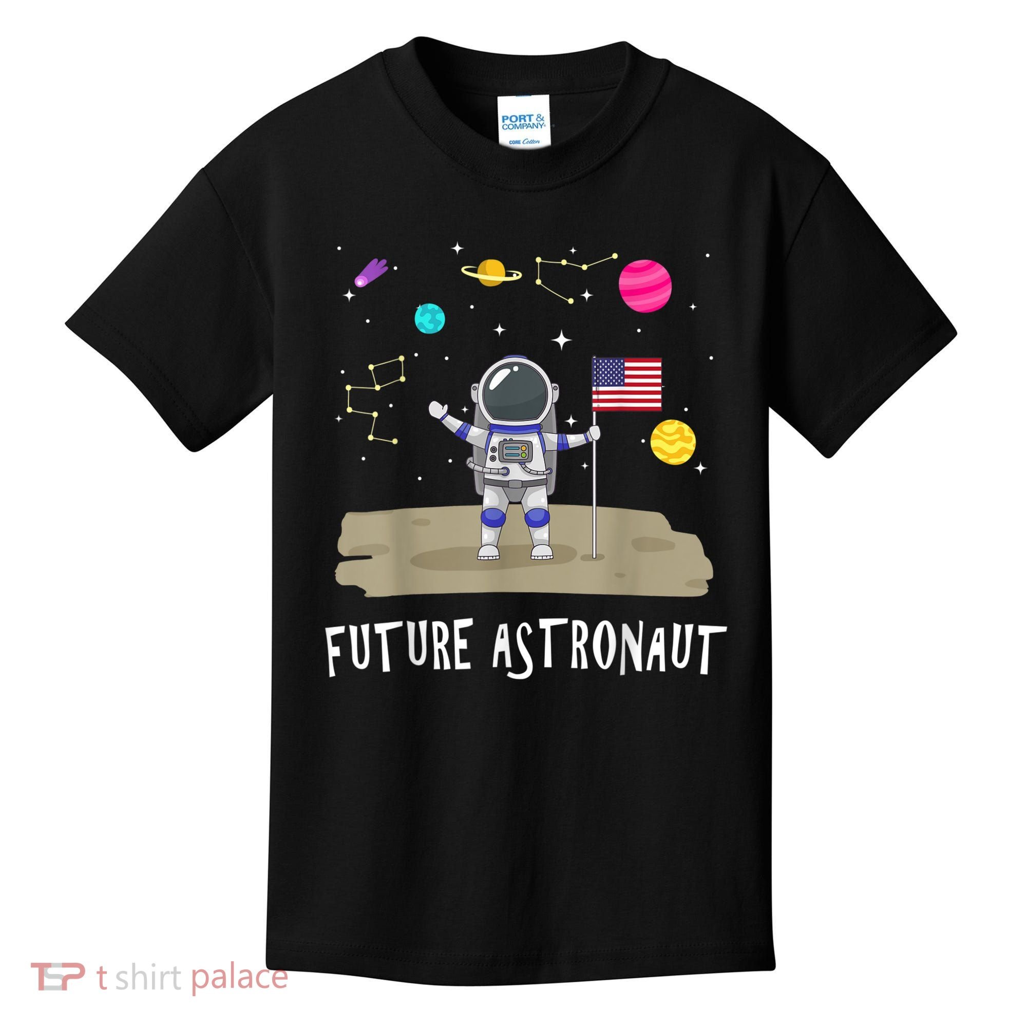 Future Astronaut Kids And Adults Astronomy And Space Lover Kids T-Shirt