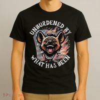 Funny Anti Kamala The Cackling Hyena Unburdened Quote T-Shirt thumb 3