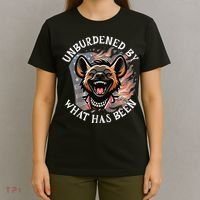 Funny Anti Kamala The Cackling Hyena Unburdened Quote T-Shirt thumb 4