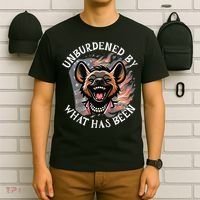 Funny Anti Kamala The Cackling Hyena Unburdened Quote T-Shirt thumb 6