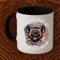 Funny Anti Kamala The Cackling Hyena Unburdened Quote Coffee Mug thumb 2