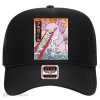 Funny Animal Kaiju Axolotl Japanese Monster  Hat thumb 0