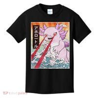 Funny Animal Kaiju Axolotl Japanese Monster  Kids T-Shirt thumb 0