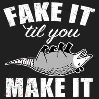 Fake It Or Make It Opossum Women's Sweatshirt thumb 2