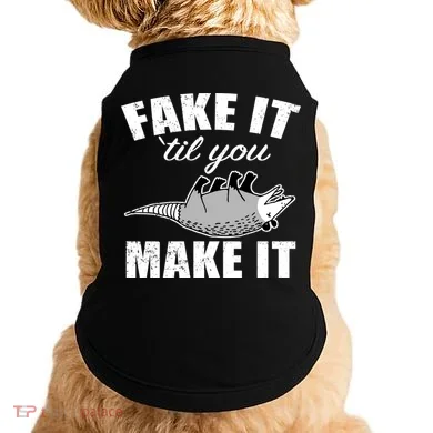 Fake It Or Make It Opossum Doggie Tank