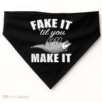 Fake It Or Make It Opossum USA-Made Doggie Bandana thumb 0