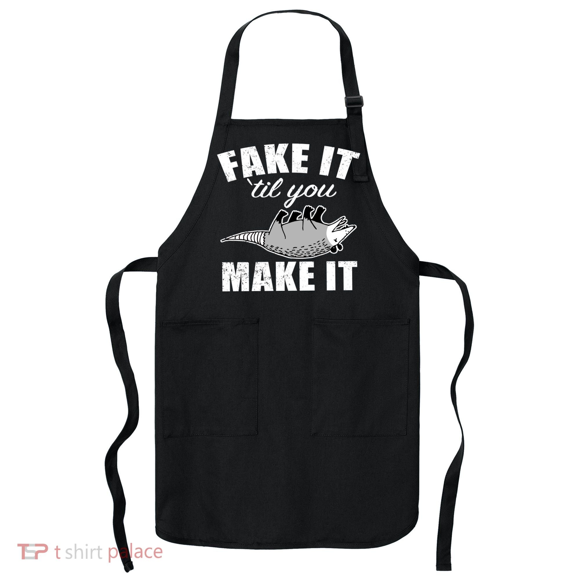 Fake It Or Make It Opossum Apron