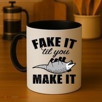 Fake It Or Make It Opossum Coffee Mug thumb 4