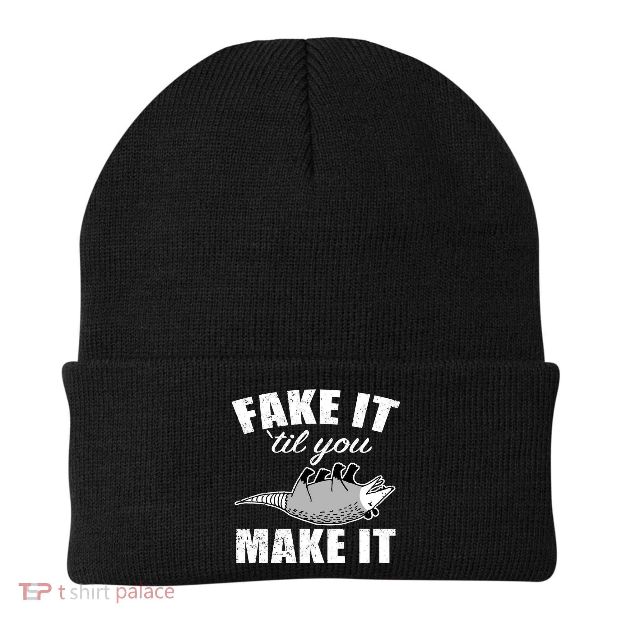 Fake It Or Make It Opossum Beanie