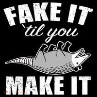 Fake It Or Make It Opossum Women's Hoodie thumb 2