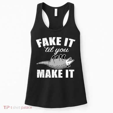 Fake It Or Make It Opossum Women's Tank Top