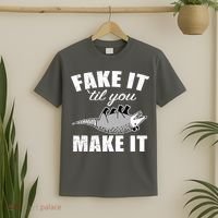 Fake It Or Make It Opossum T-Shirt thumb 2