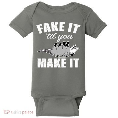 Fake It Or Make It Opossum Baby Bodysuit