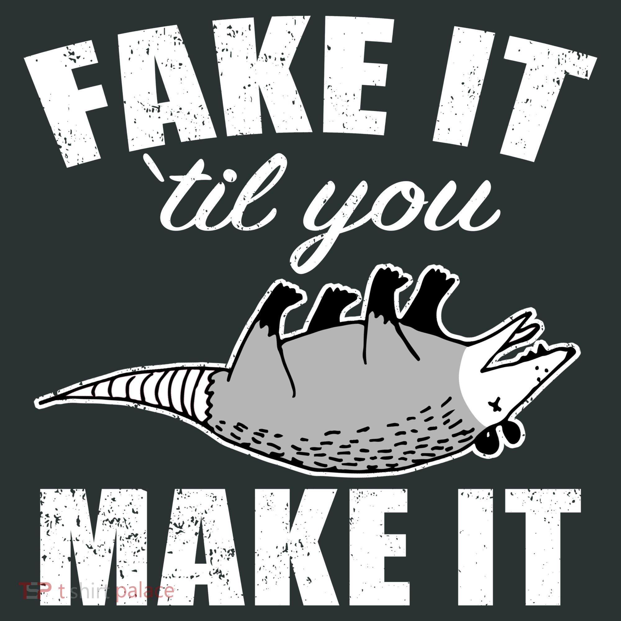 Fake It Or Make It Opossum Baby Bodysuit