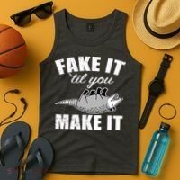 Fake It Or Make It Opossum Tank Top thumb 4