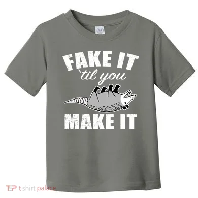 Fake It Or Make It Opossum Toddler T-Shirt