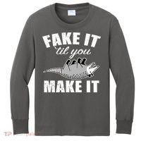 Fake It Or Make It Opossum Kids Long Sleeve Shirt thumb 0