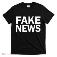 Fake News Bold Text T-Shirt thumb 0