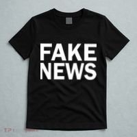 Fake News Bold Text T-Shirt thumb 5