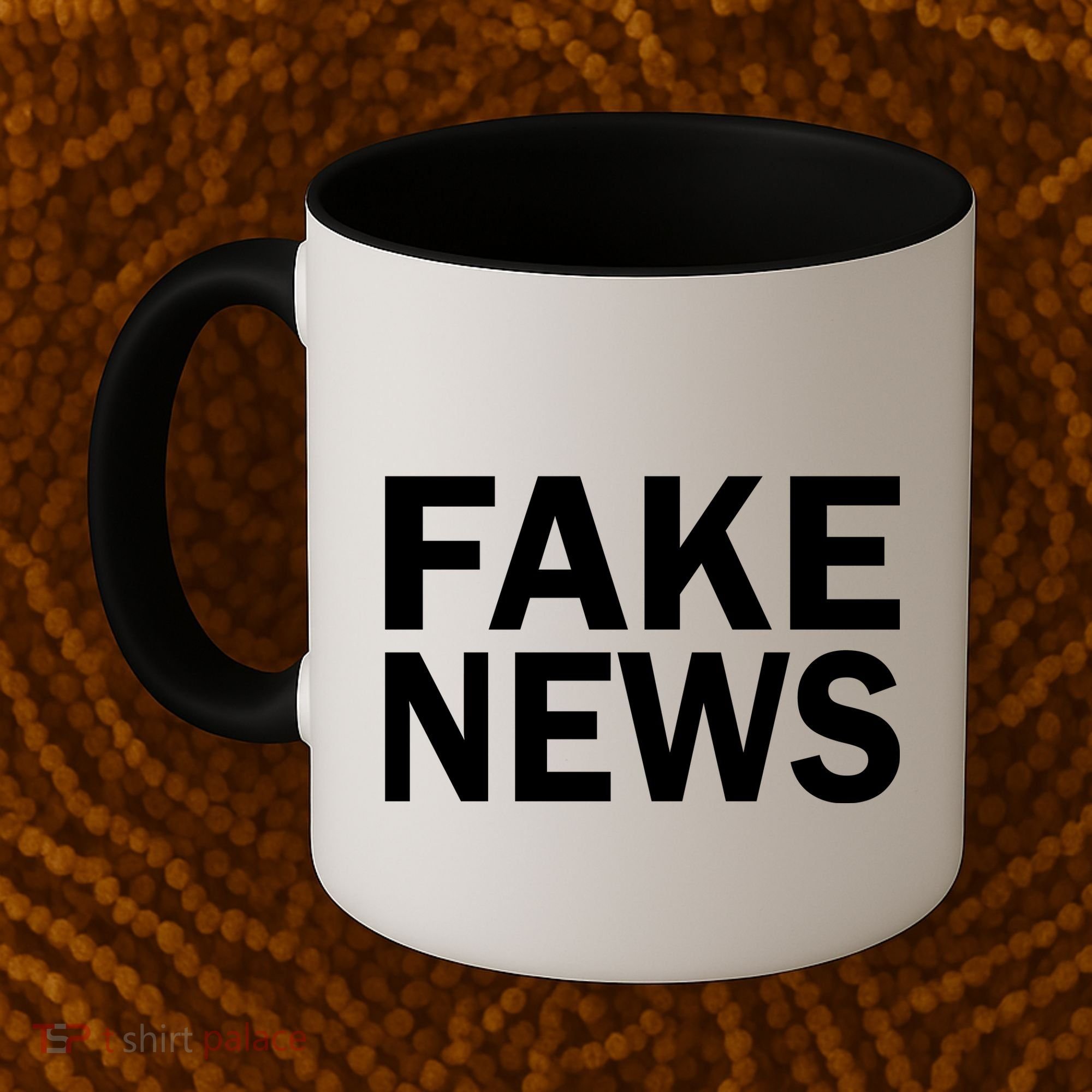 Fake News Bold Text Coffee Mug