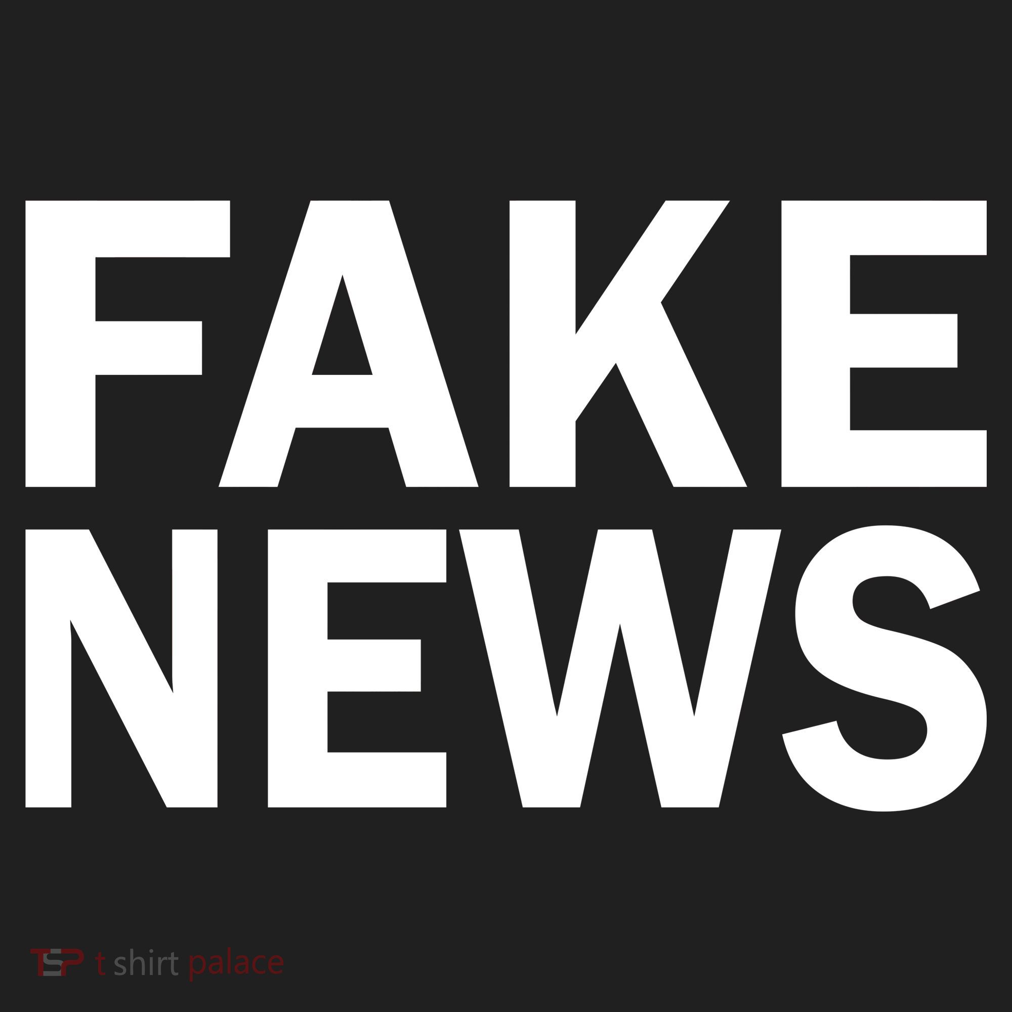 Fake News Bold Text Tumbler