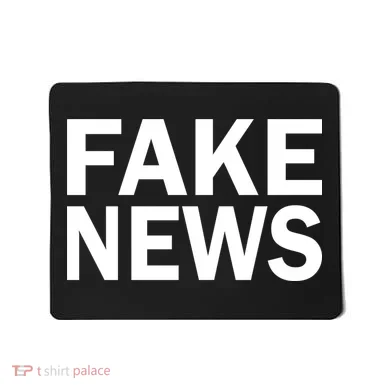 Fake News Bold Text Mousepad