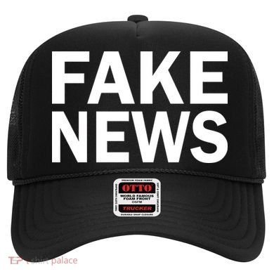 Fake News Bold Text Hat