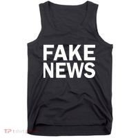 Fake News Bold Text Tank Top thumb 0