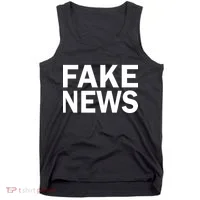 Fake News Bold Text Tank Top thumb 0