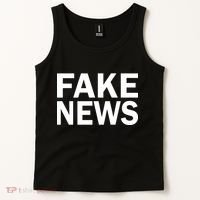 Fake News Bold Text Tank Top thumb 2