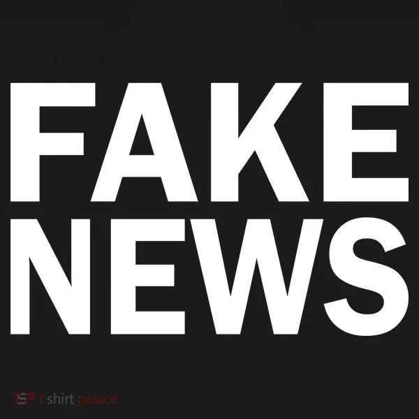 Fake News Bold Text Tank Top
