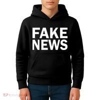 Fake News Bold Text Kids Hoodie thumb 4