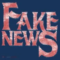 Fake News Distressed Text Bucket Hat thumb 4