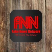 Fake News Network FFN We Invent You Believe Donald Trump Coaster thumb 0