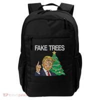 Fake Trees News Ugly Christmas Backpack thumb 0