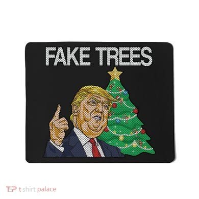Fake Trees News Ugly Christmas Mousepad