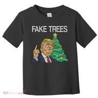 Fake Trees News Ugly Christmas Toddler T-Shirt thumb 0