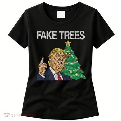 Fake Trees News Ugly Christmas Women's T-Shirt