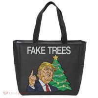 Fake Trees News Ugly Christmas Tote Bag thumb 0